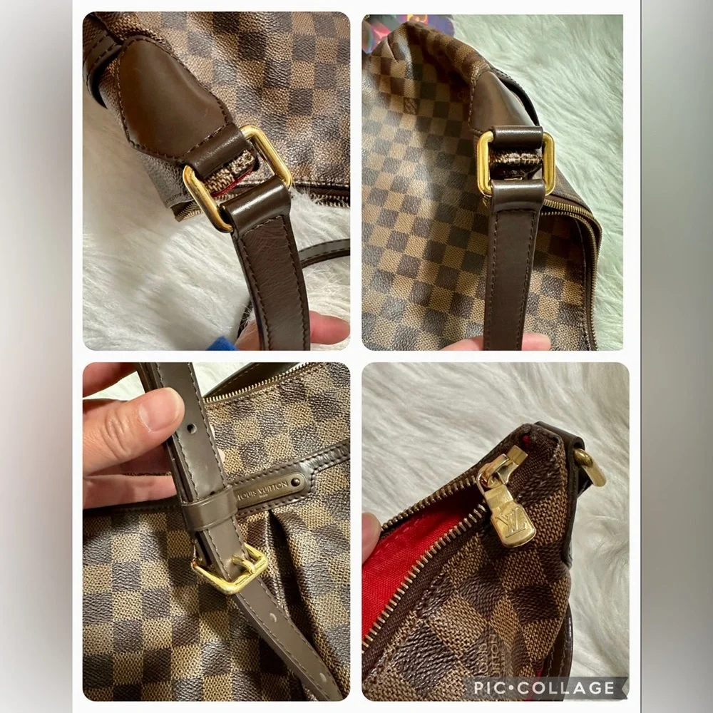 🛑SOLD🛑         Louis Vuitton Bloomsbury Damier Ebene shoulder or crossbody bag - Picture 11 of 15